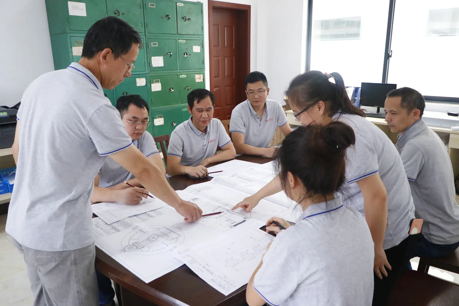 Cronus engineering team in a technical workshop